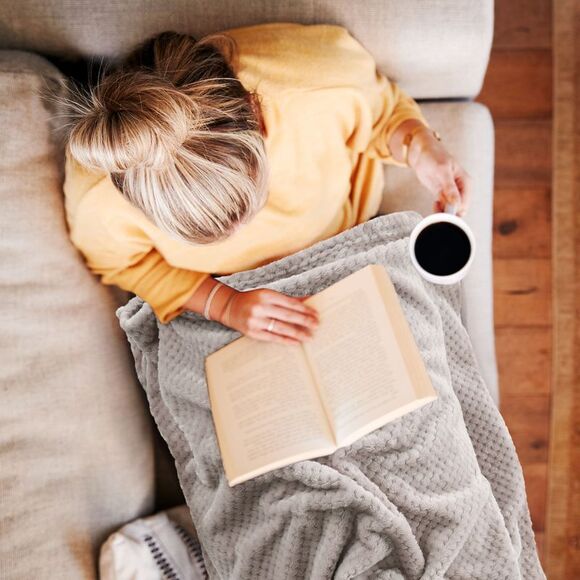 Flannel Fleece Bed Blankets Microfiber Plush 330GSM 66"x90" Camel - Picture 4 of 6